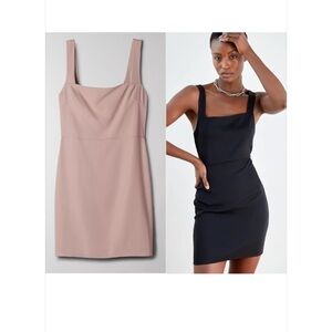 Aritzia Babaton 90's Mini Fawn Pink Sleeveless Dress Size 6